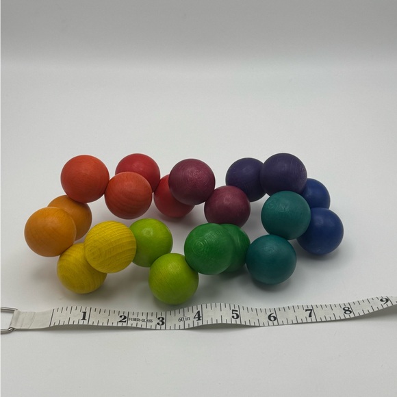 Grimm's Rainbow Beads Grasper or a similar Playable Art Ball - Picture 4 of 16
